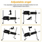 APP et machine de sexe télécommandée avec 6 accessoires – Image 9