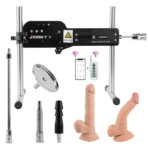 APP et machine de sexe télécommandée avec 6 accessoires