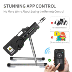 Machine à sexe contrôlée par application avec télécommande 5 godemichés en silicone et ventouse – Image 5