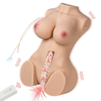 Torso de femme sexy et réaliste qui suce et vibre - Poupée sexuelle de 6,9 kg/15,4 lb – Image 2