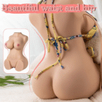 Torso de femme sexy et réaliste qui suce et vibre - Poupée sexuelle de 6,9 kg/15,4 lb – Image 8