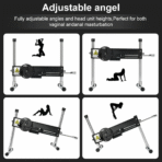 Sex Machine Premium Télécommandé avec 5 Géants Godes + Ventouse – Image 9